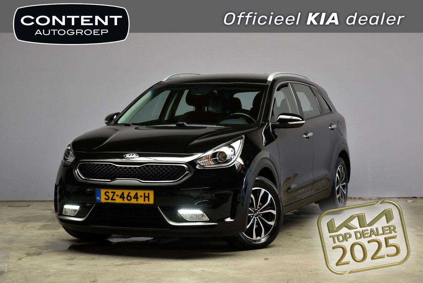 Kia Niro - 1.6 GDi Hybrid 141pk DCT6 First Edition TREKHAAK - AutoWereld.nl