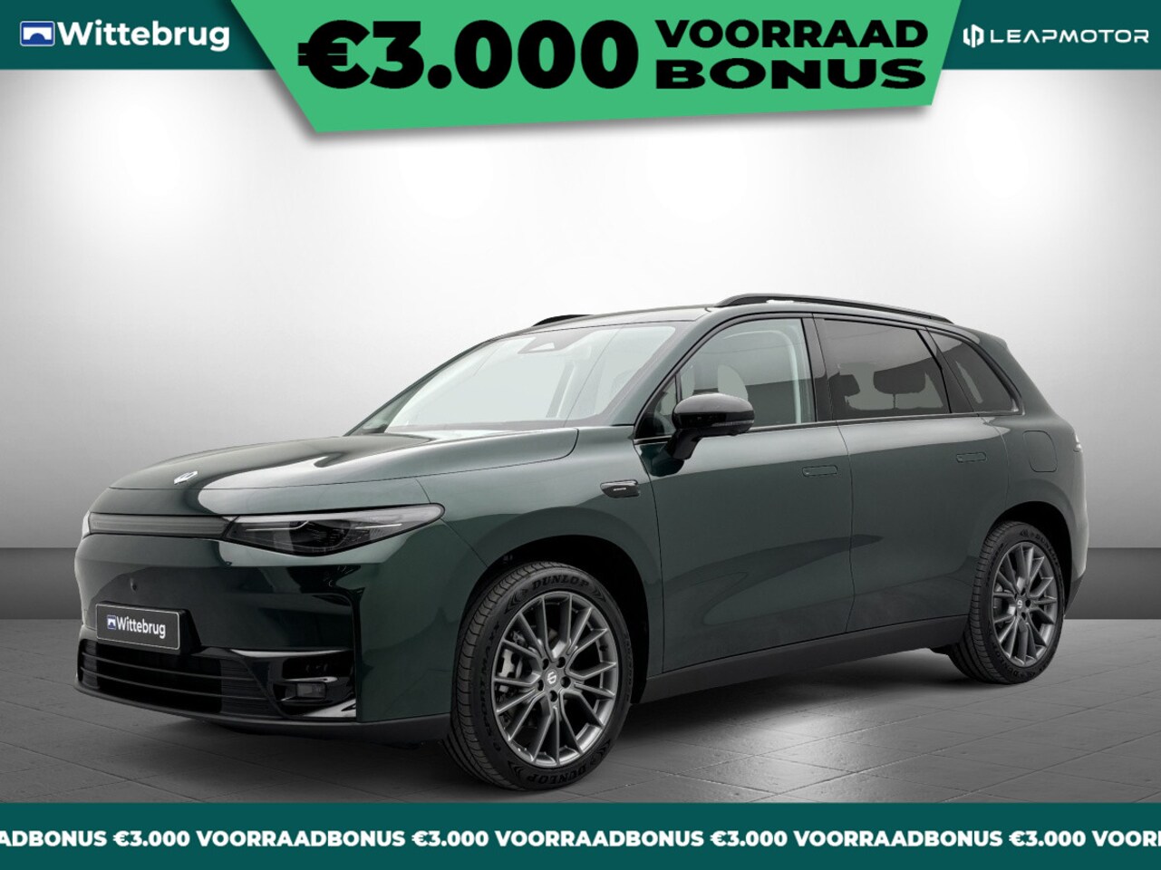 Leapmotor C10 - Design 69.9 kWh Volledig Elektrisch Automaat met Lederen bekleding, Elektrische stoelen en - AutoWereld.nl