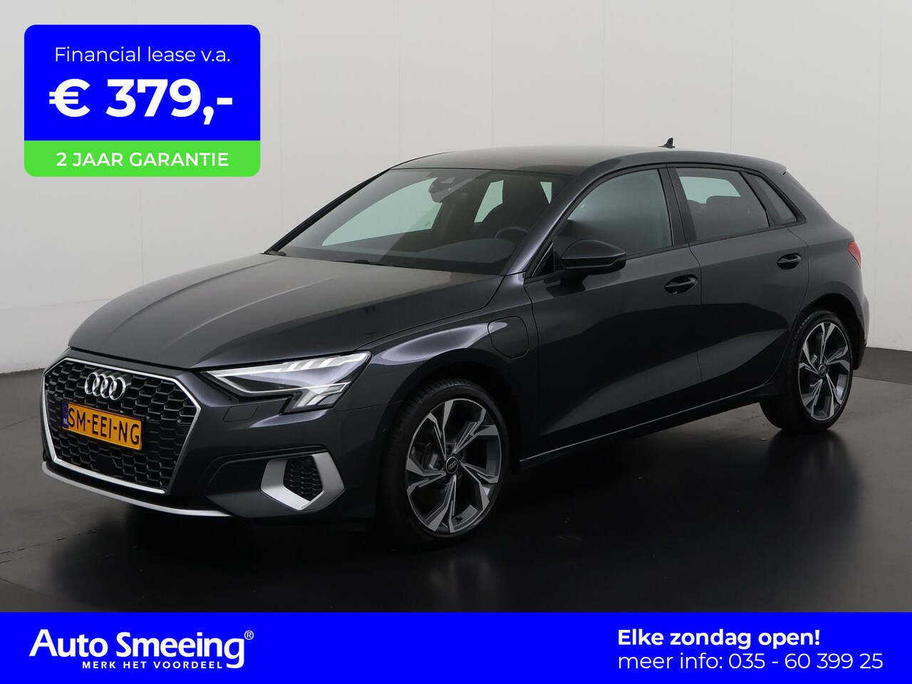 Audi A3 Sportback - 40 TFSIe Advanced S-Line int. | Adaptief Cruise | Stoelverwarming | MMI Plus | 18" | Zonda - AutoWereld.nl