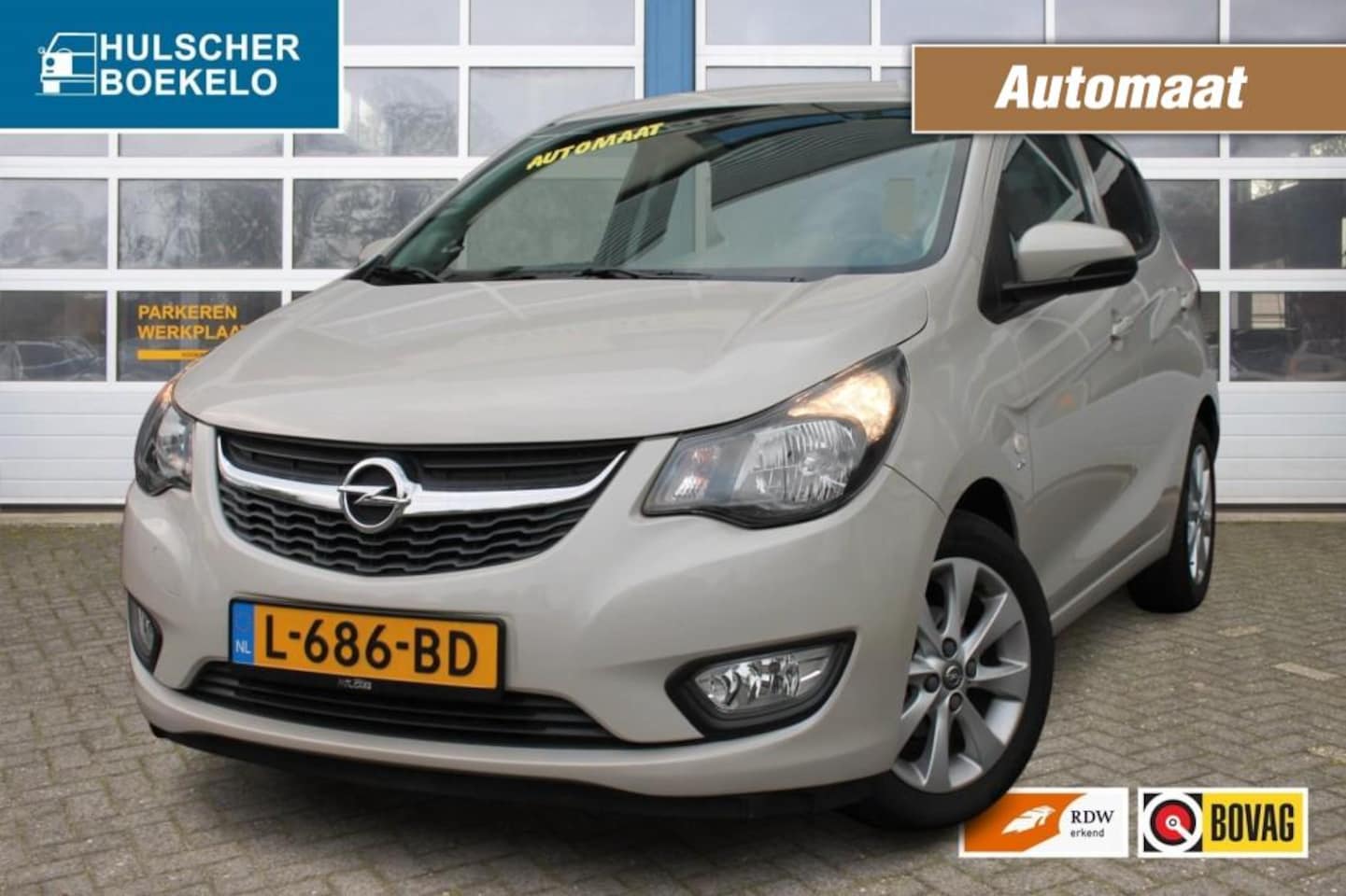 Opel Karl - 1.0 ECOFLEX EDITION Automaat  cruise control / stoelverwarming - AutoWereld.nl