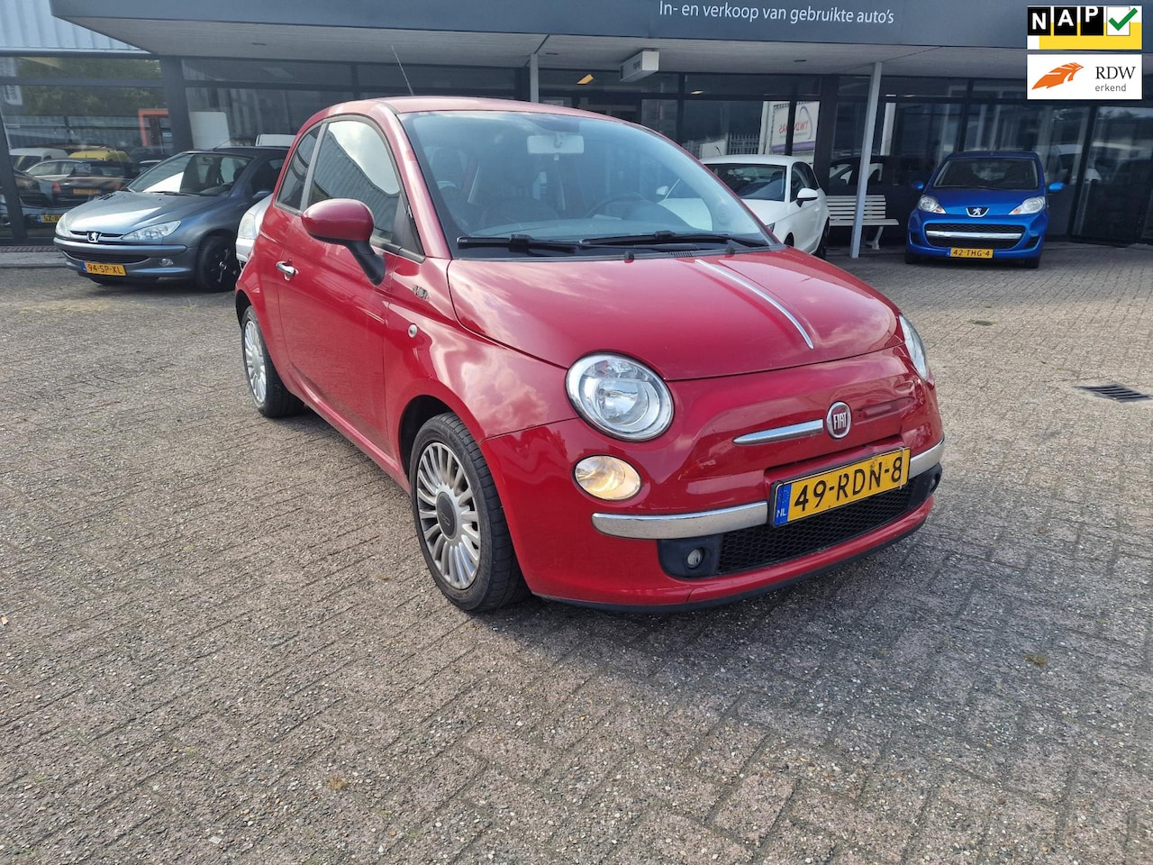 Fiat 500 - 1.2 Naked GEEN MOOIE AUTO - AutoWereld.nl