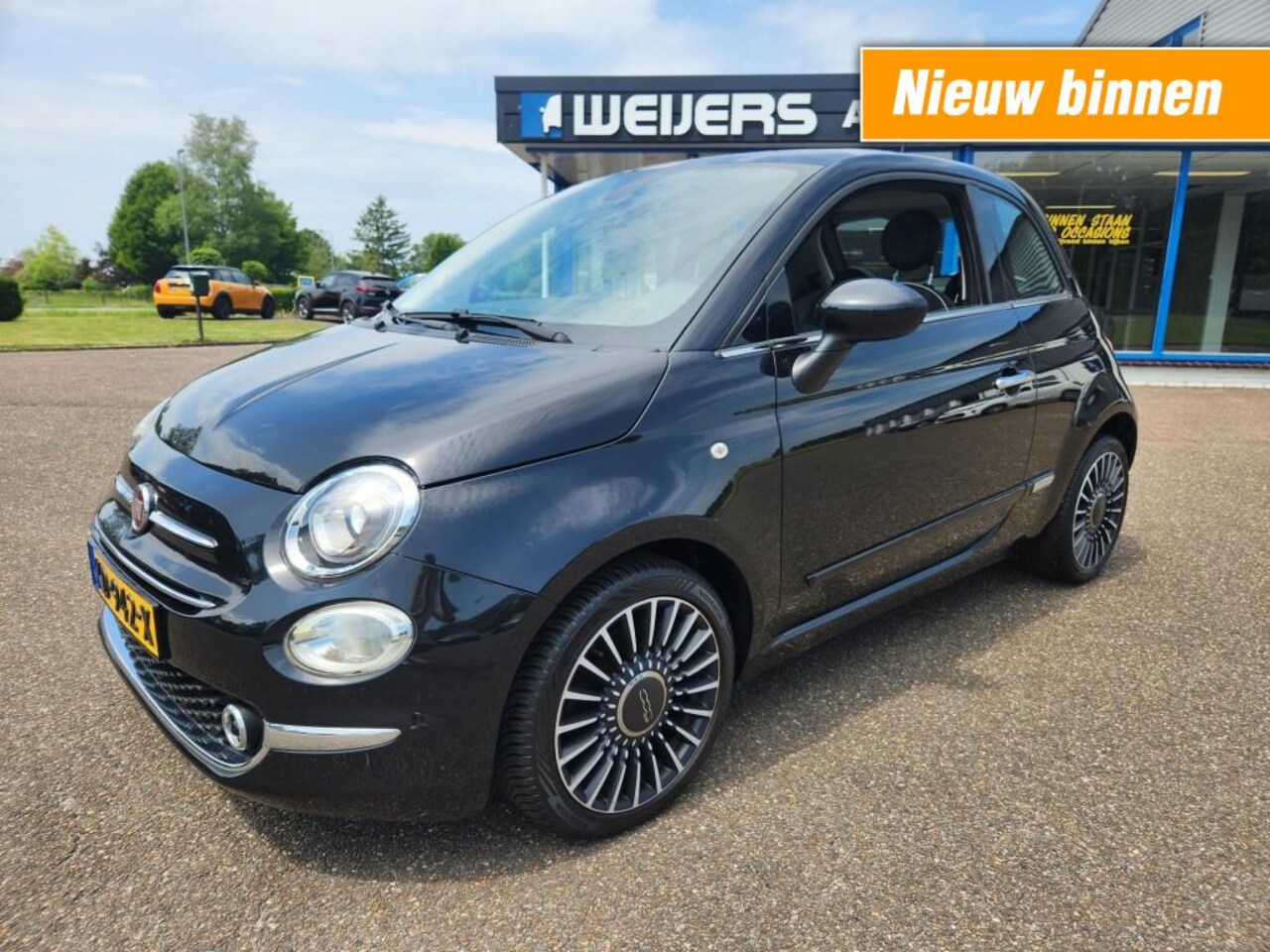 Fiat 500 - 0.9 TwinAir Lounge 0.9 Twinair Lounge, Panorama, Clima, Android/Apple, 16 inch - AutoWereld.nl