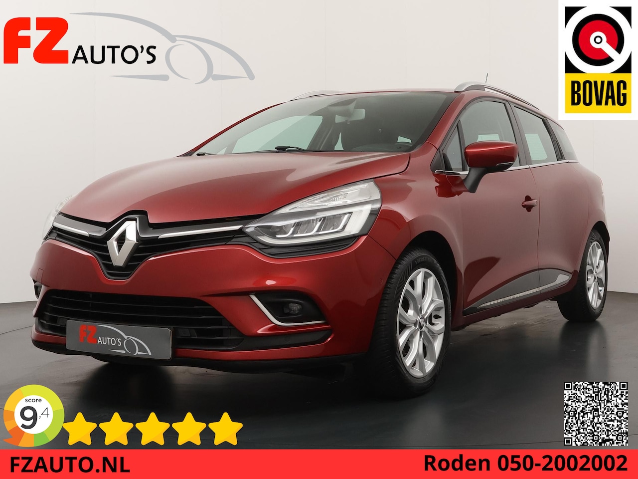 Renault Clio Estate - 1.2 120pk TCe Intens | Trekhaak | Achteruitrijcamera | Parkeersensoren V+A | Navigatie | - AutoWereld.nl