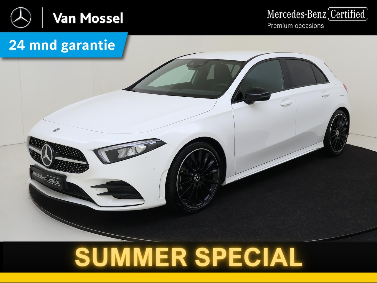 Mercedes-Benz A-klasse - 220 4MATIC / AMG / NIGHT / 19 Inch Multispaaks / Stoelverwarming / - AutoWereld.nl