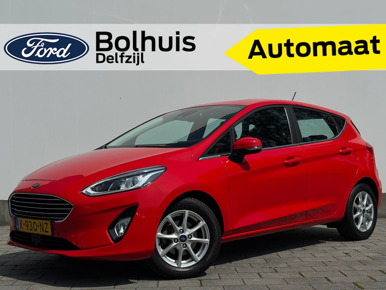 Ford Fiesta - EcoBoost 125PK Titanium AUTOMAAT I Adapt. Cruise I Dode hoek ind. I Camera I Auto Park - AutoWereld.nl