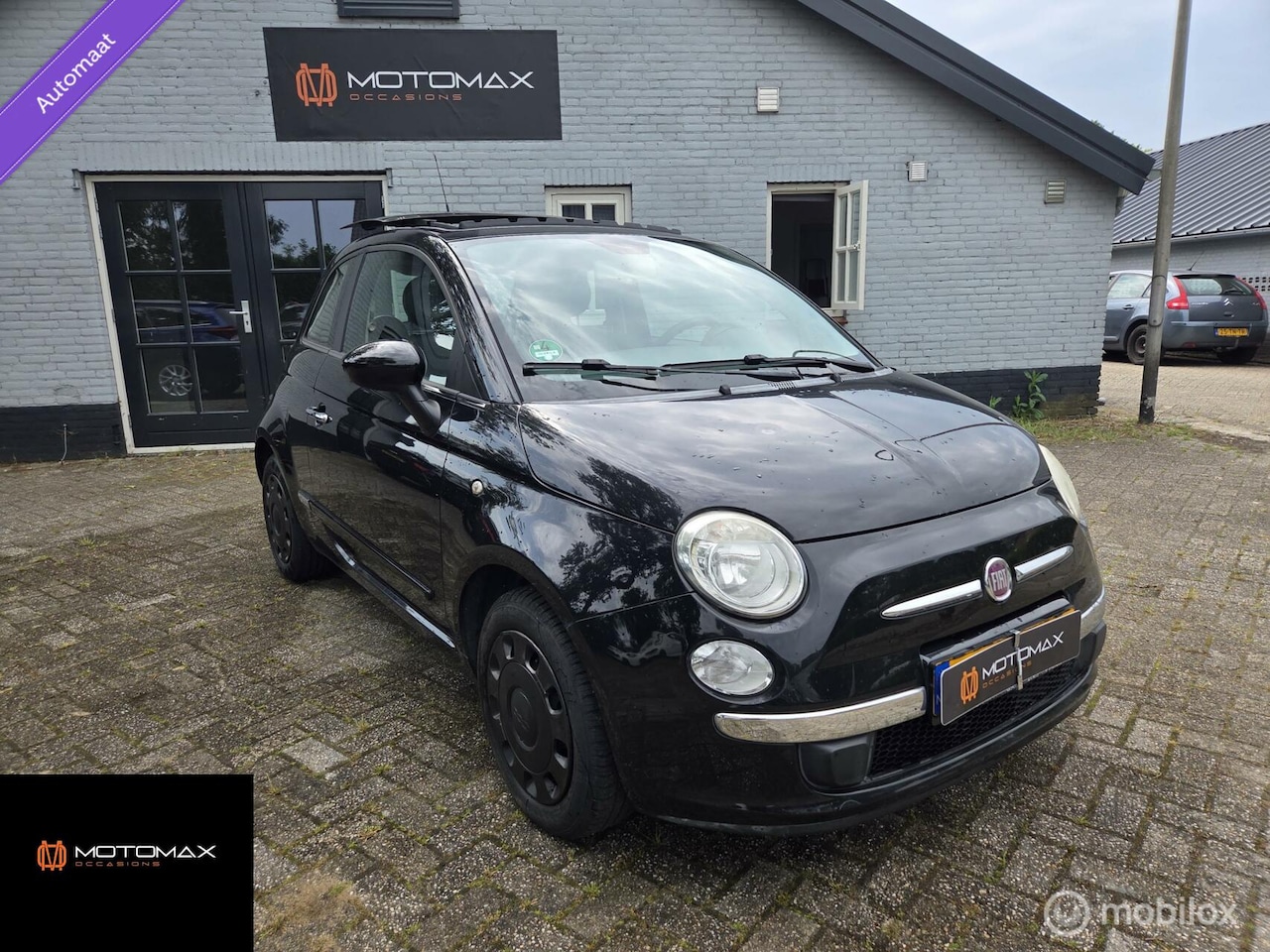 Fiat 500 - 1.2 Lounge|AUT|NAP|Schuifdak|Elektrische ramen - AutoWereld.nl