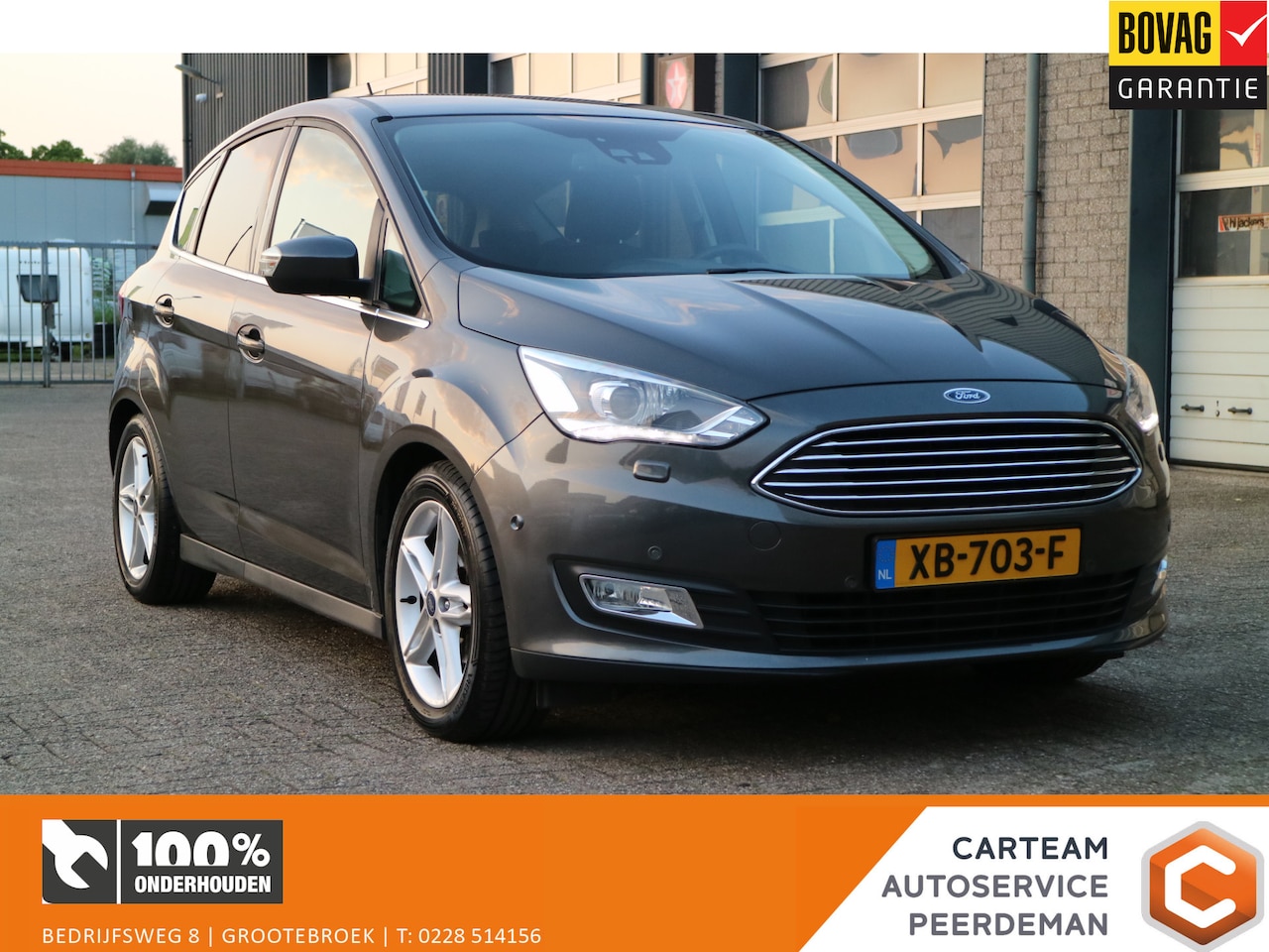 Ford C-Max - 1.0 Sport | Navi | Carplay | Trekhaak! | Goed onderhouden! | - AutoWereld.nl