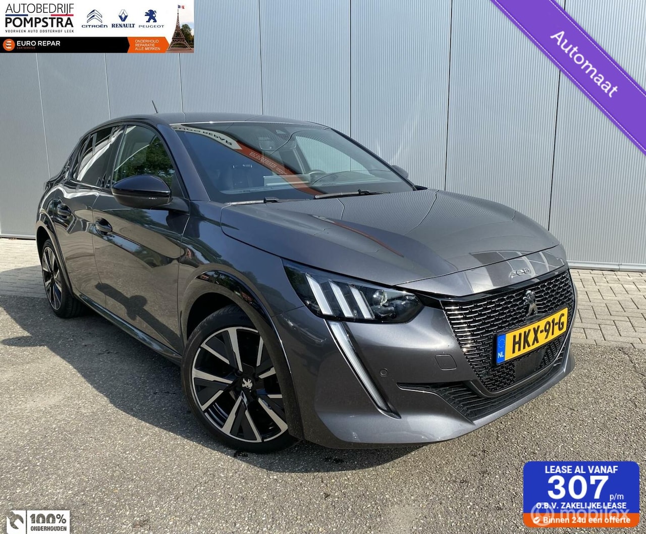 Peugeot 208 - 1.2 PT 110 PK EAT8 AUTOM GT-Line NAVI/PDC/17'' - AutoWereld.nl