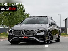 Mercedes-Benz A-klasse - 180 AMG Night ed. Pano, Memory, 360, HUD, Multibeam, Keyless, Trekhaak, Dodeh