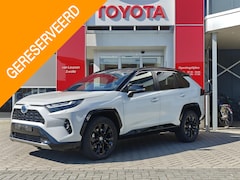 Toyota RAV4 - 2.5 HYBRID STYLE BI-TONE STOEL/STUURVERW JBL-AUDIO LEDER BLIND-SPOT 360°CAMERA PARK-SENSOR