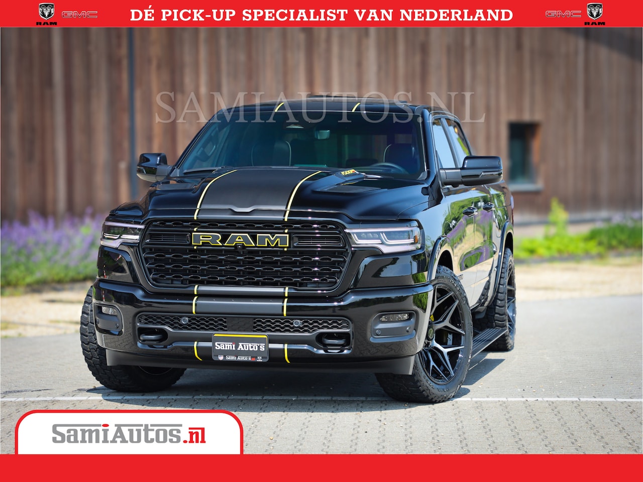 Dodge Ram 1500 - Limited Night High Output 540HP 706Nm | Massage + Full Option | De Meest Luxe en Volle Pic - AutoWereld.nl