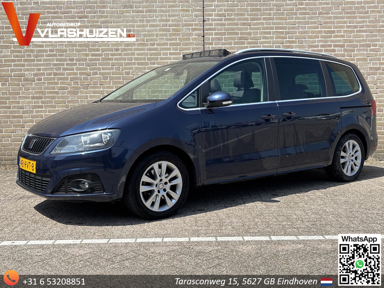 Seat Alhambra - 1.4 TSI Style | Pano | Climate | Cruise | Navi | PDC | Stoelverwarming | - AutoWereld.nl