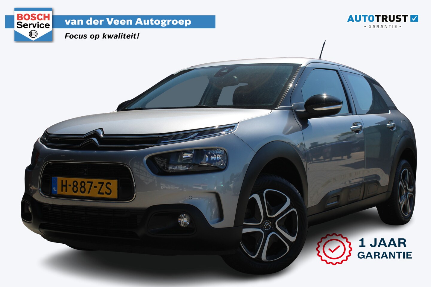 Citroën C4 Cactus - 1.2 PureTech Business | Incl. 12 maanden garantie Trekhaak | Cruise control | Apple carpla - AutoWereld.nl