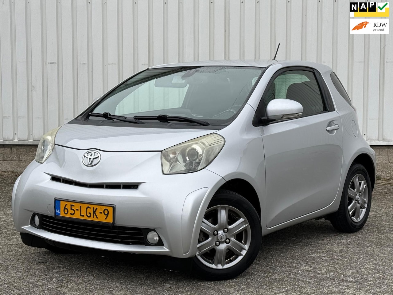 Toyota iQ - 1.0 VVTi Aspiration Automaat,Airco,ElektrischeRamen,Bleutooth,N.A.P! - AutoWereld.nl