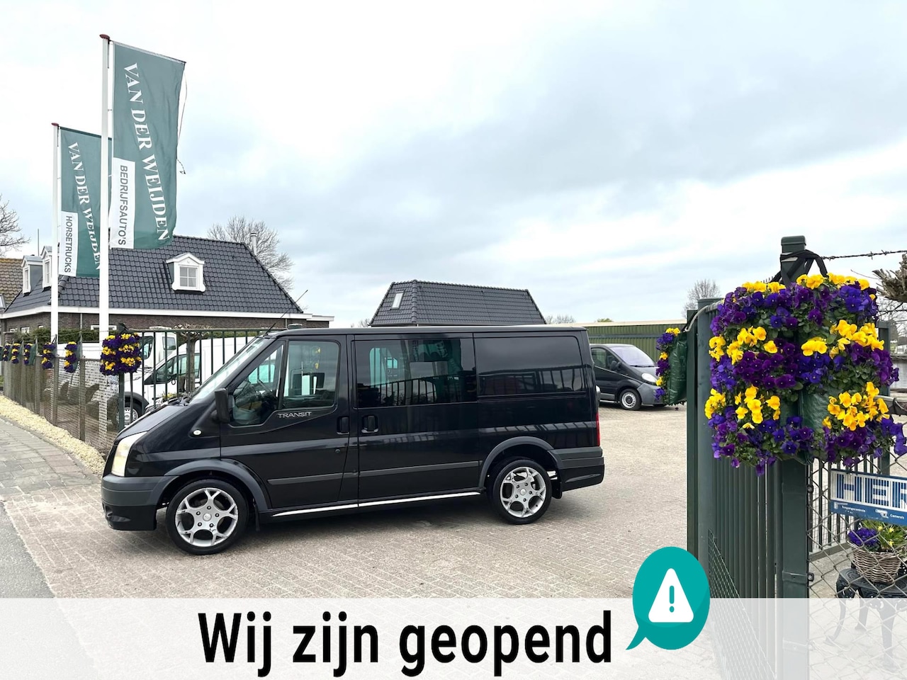Ford Transit - 260S 2.2 TDCI Sport Van DUBCAB. 6 DRS LIER!!! MARGE - AutoWereld.nl