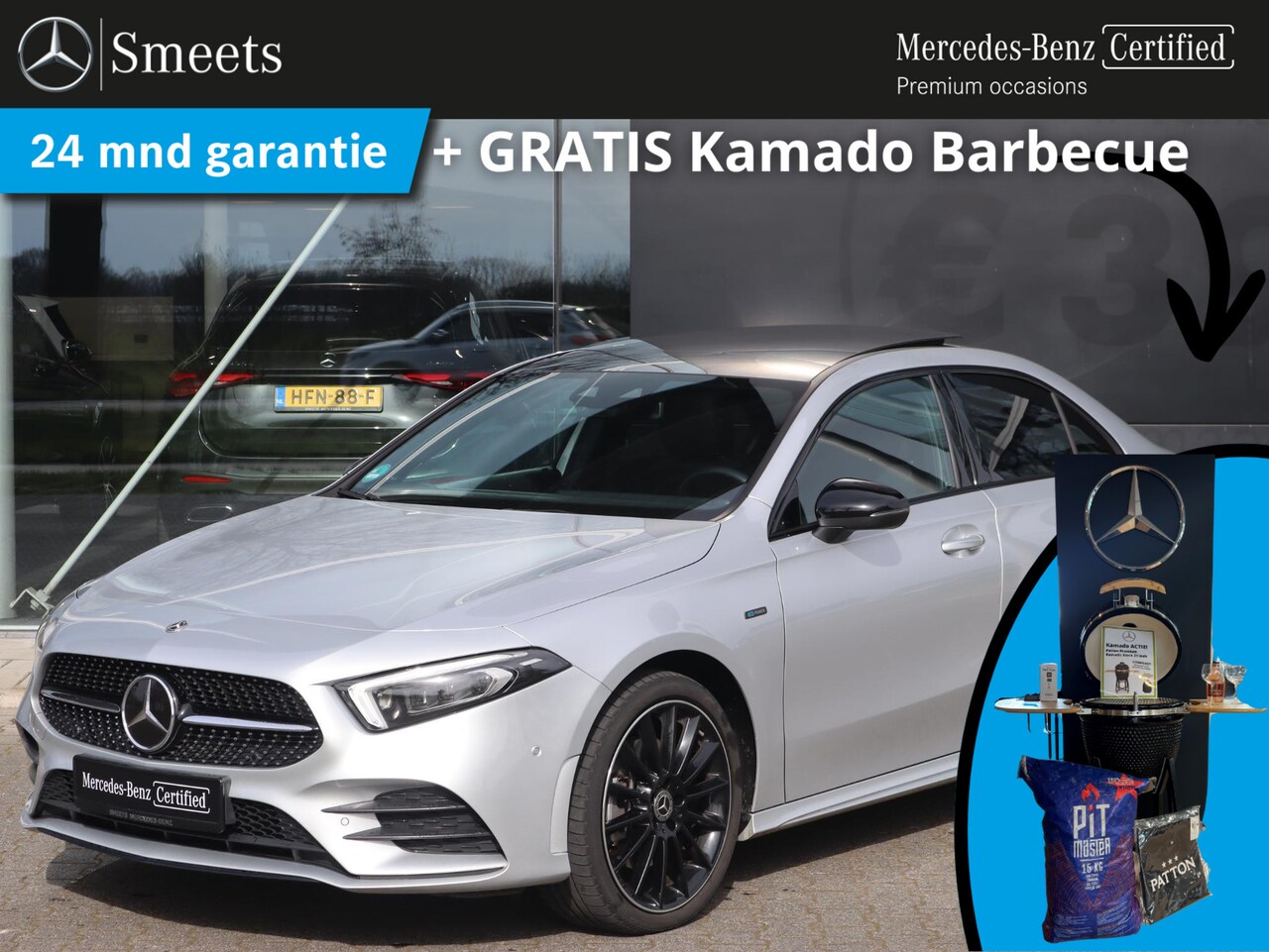 Mercedes-Benz A-klasse - 250 e Premium AMG line | Panoramadak | Dodehoekassistent | Memory Seats | LED | Camera | M - AutoWereld.nl