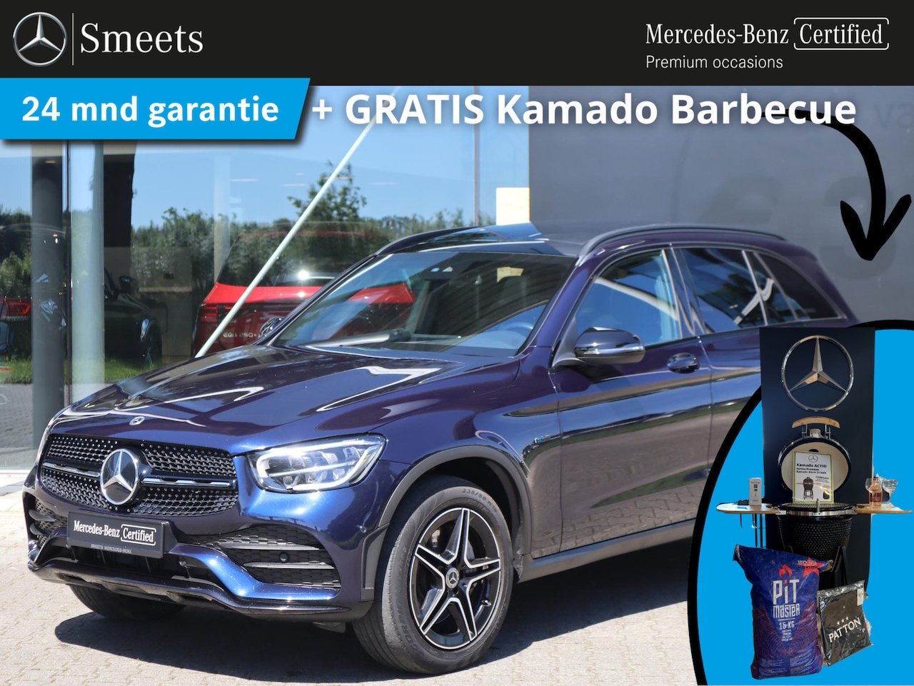 Mercedes-Benz GLC-klasse - 300e 4MATIC Verwarmbare voorstoelen | Climate Control | Lichtmetalen velgen | Apple carpla - AutoWereld.nl