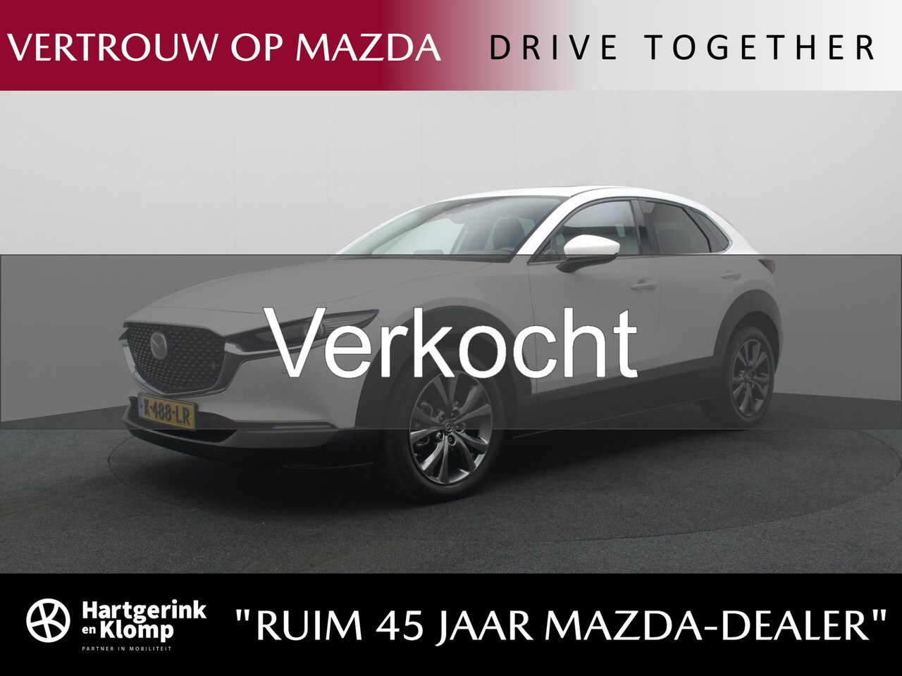 Mazda CX-30 - 2.0 e-SkyActiv-X Luxury automaat met Sunroof : dealer onderhouden - AutoWereld.nl