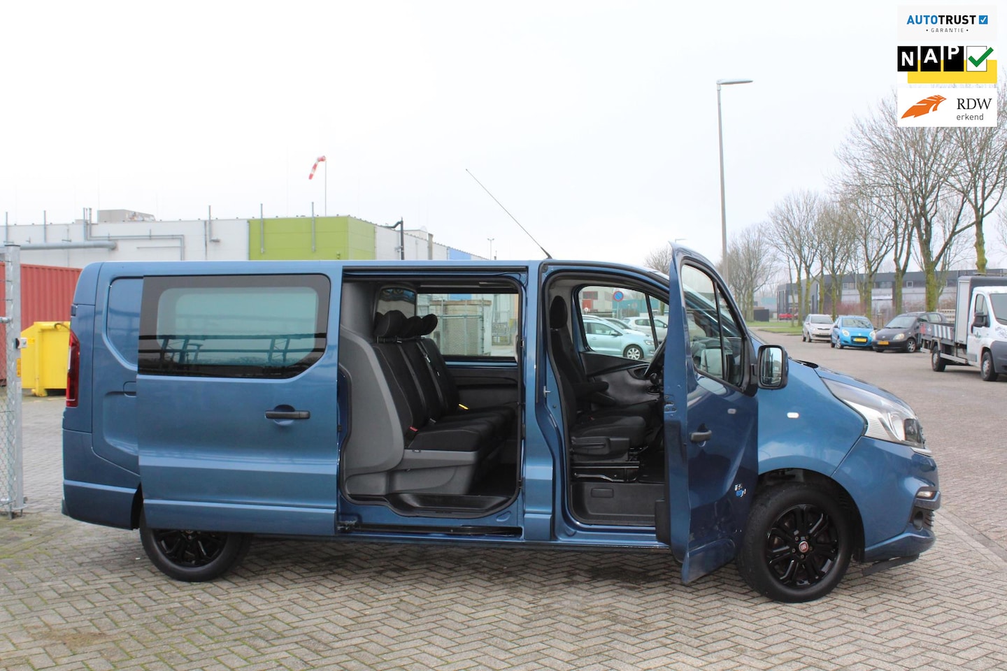 Fiat Talento - 1.6 MJ EcoJet L2H1 DC Basis euro 6 1e eig DUBB CABINE trekhaak 5 pers - AutoWereld.nl
