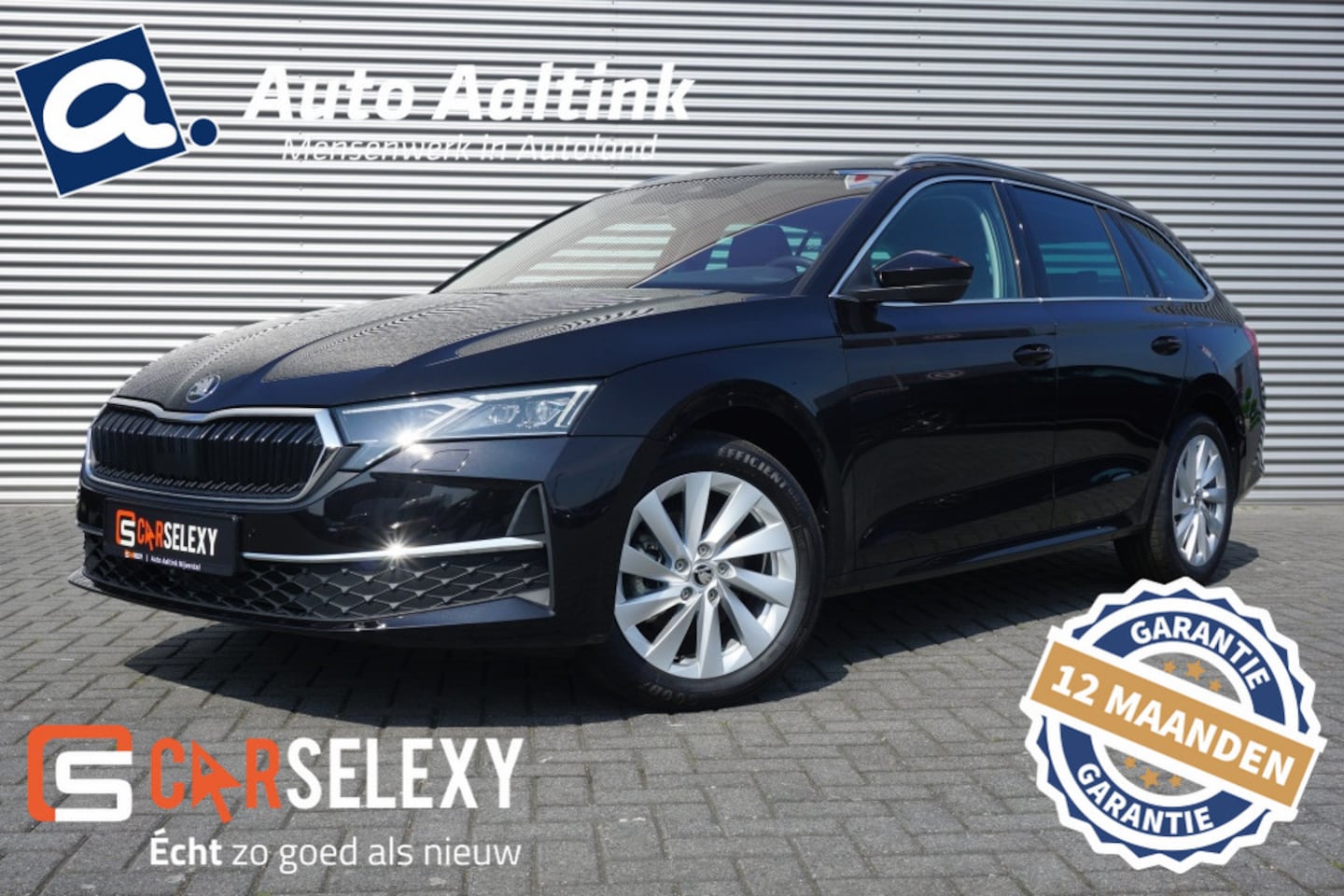 Skoda Octavia Combi - 150PK AUTOMAAT ADAPTIVE | WINTERPACK | CAMERA | NAVI | KEYLESS! - AutoWereld.nl