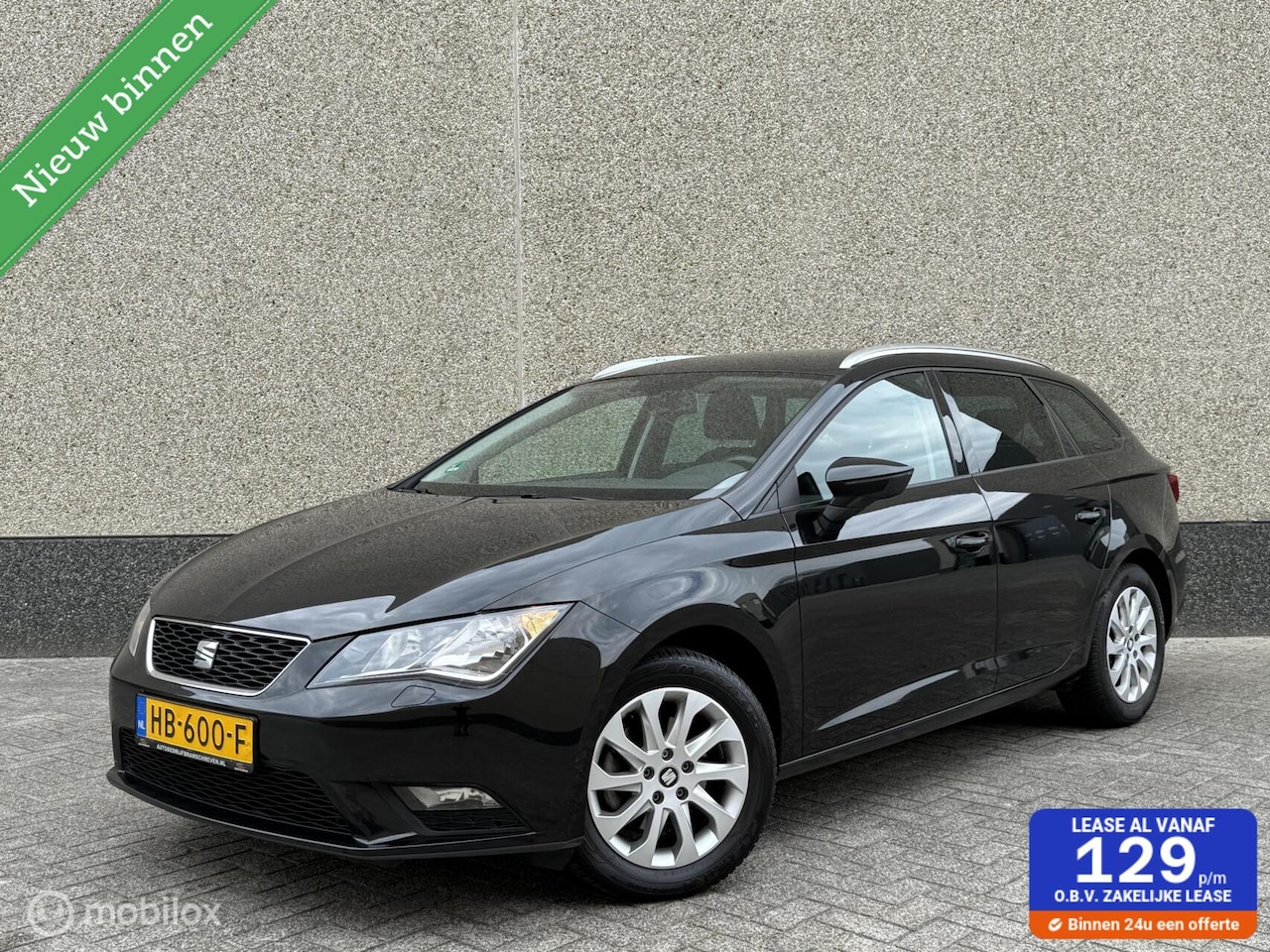 Seat Leon ST - 1.4 EcoTSI Style Conect Aut Navi Cruise NL Auto Airco Nette Staat - AutoWereld.nl