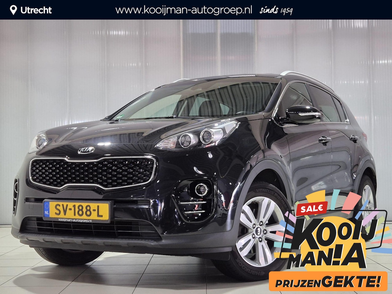 Kia Sportage - 1.6 GDI Style Edition 1.6 GDI Style Edition , lederen bekleding, voorstoelen verwarmd, Apple Carplay/Android Aut - AutoWereld.nl