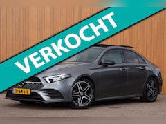 Mercedes-Benz A-klasse - 200 AMG Night Up Premium Plus org. NL-auto el.trekhaak schuifdak leer+vw