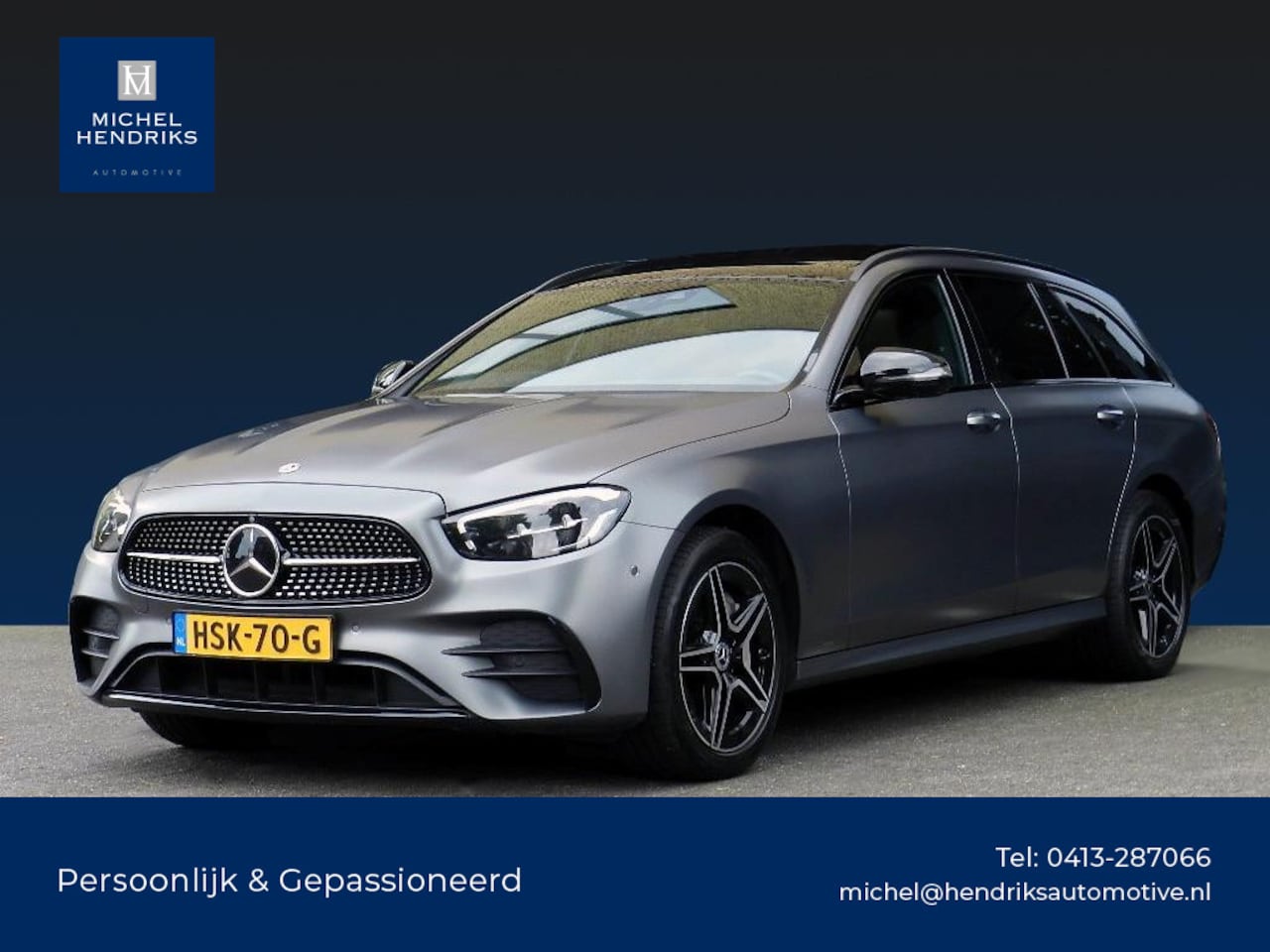 Mercedes-Benz E-klasse Estate - 300de 4MATIC AMG Night Edition - AutoWereld.nl