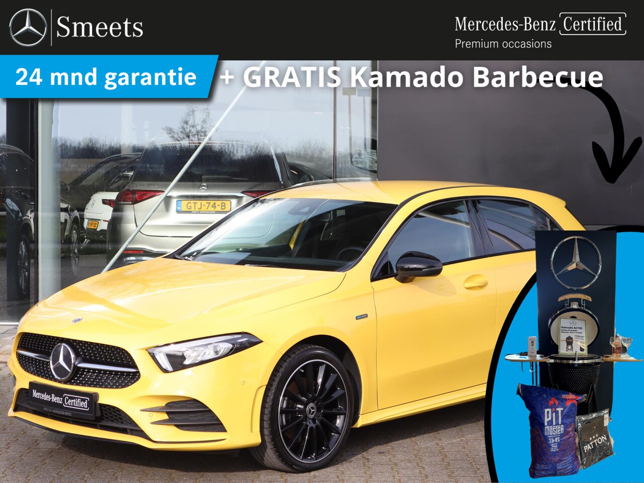 Mercedes-Benz A-klasse - 250 e Business Solution AMG Limited | Navigatie | Camera | LED | Multispaak | Automaat - AutoWereld.nl