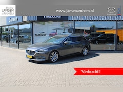 Mazda 6 - 6 2.5 SkyActiv-G 194 Signature , Automaat, Schuifdak, Leder, Adap.Cruise, 360 Camera, Stoe