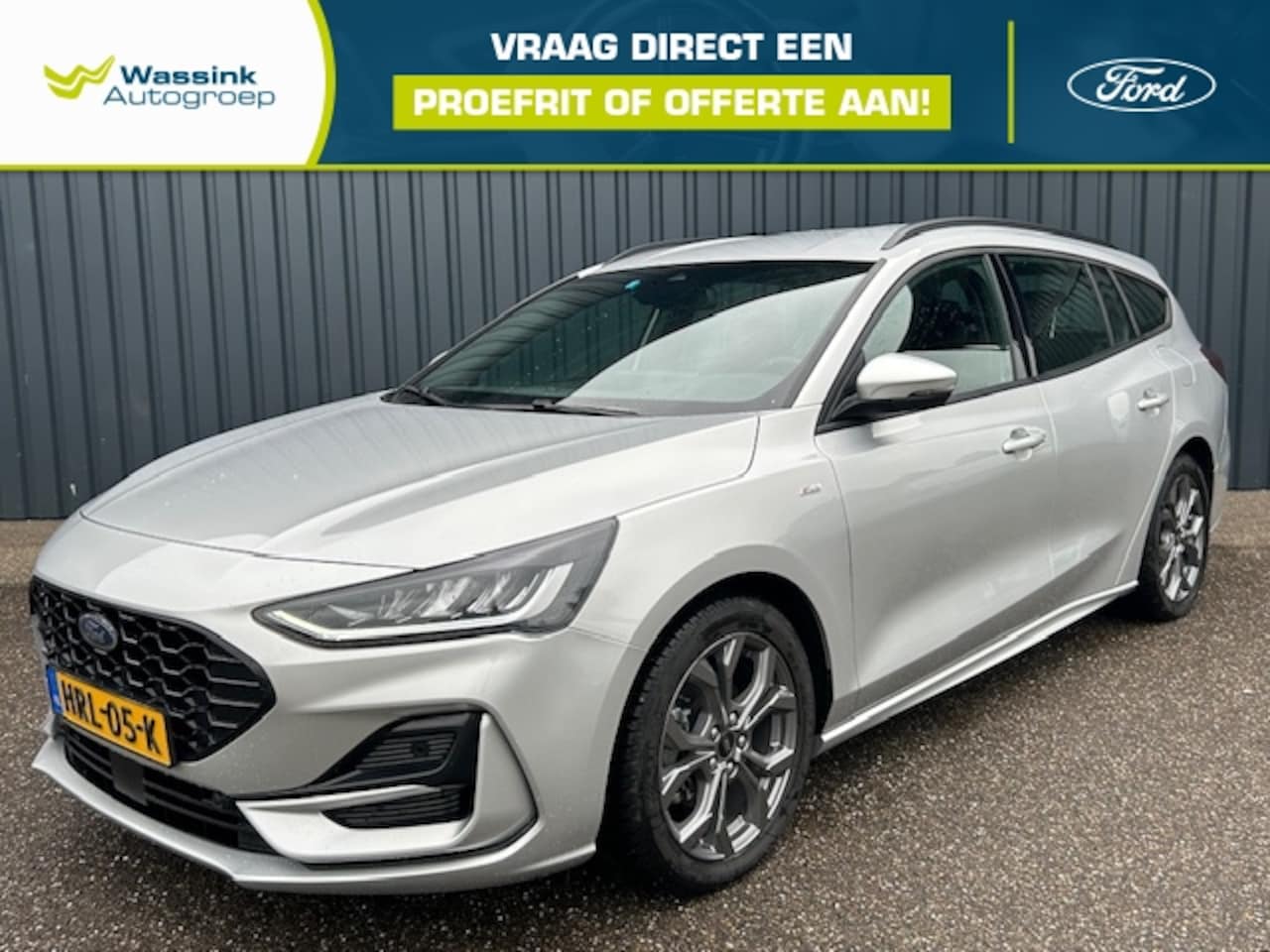 Ford Focus Wagon - 1.0 EcoBoost Hybrid 125pk ST-Line | 17.000 Km | Navigatie | Carplay | - AutoWereld.nl