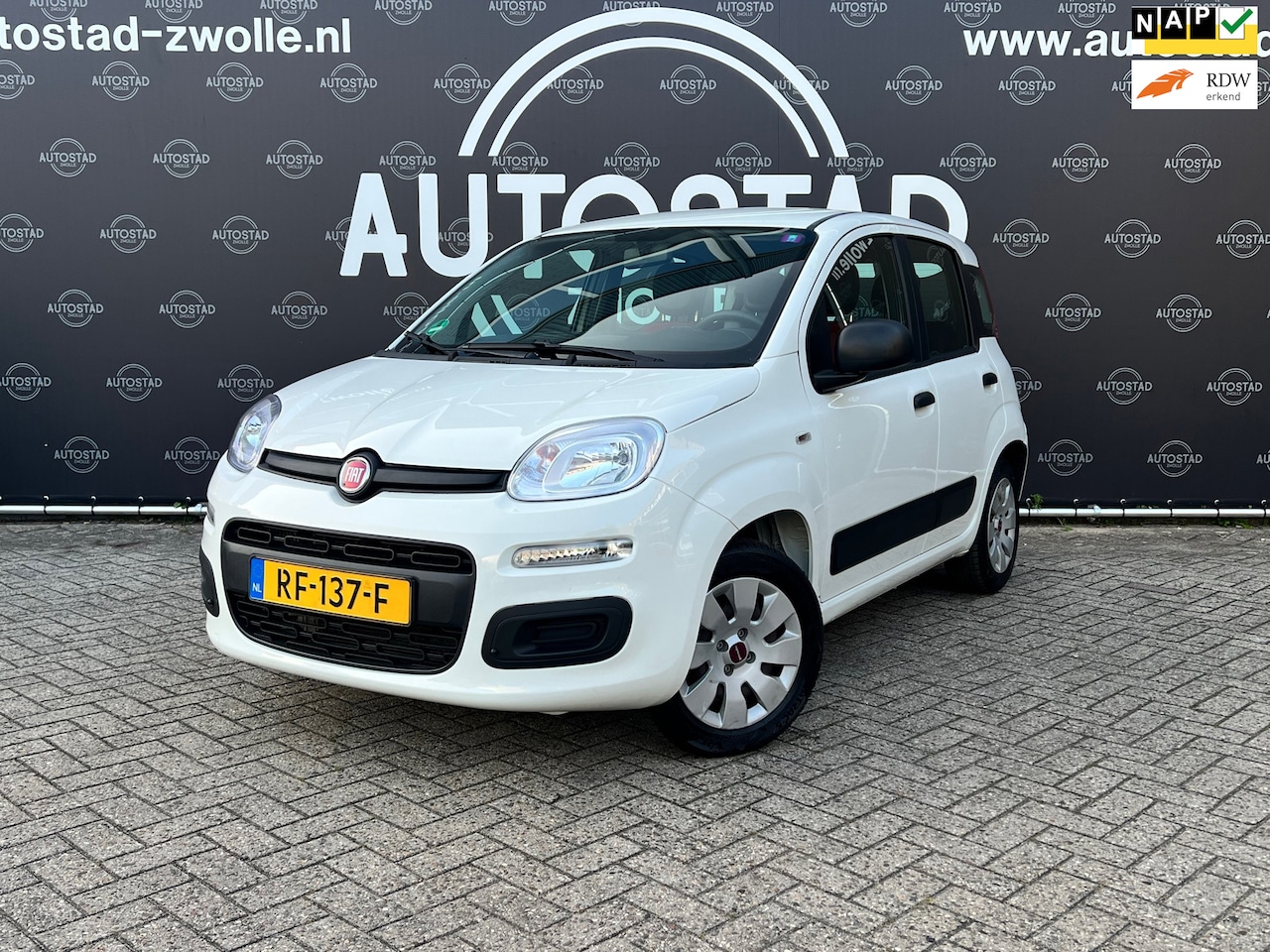 Fiat Panda - 0.9 TwinAir Popstar Automaat/NL-Auto/2e Eigenaar/NAP/APK/Airco - AutoWereld.nl