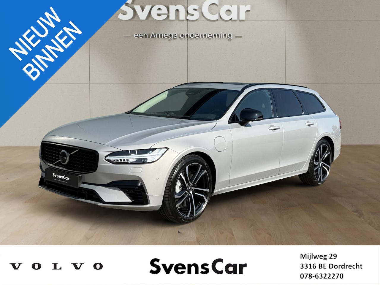 Volvo V90 - 2.0 T8 Plug-in hybrid AWD Ultra Executive Edition | Luchtvering |  Bowers & Wilkins Audio - AutoWereld.nl