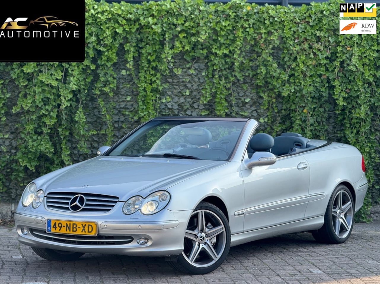 Mercedes-Benz CLK-klasse Cabrio - 500 V8 Avantgarde Youngtimer Uniek - AutoWereld.nl