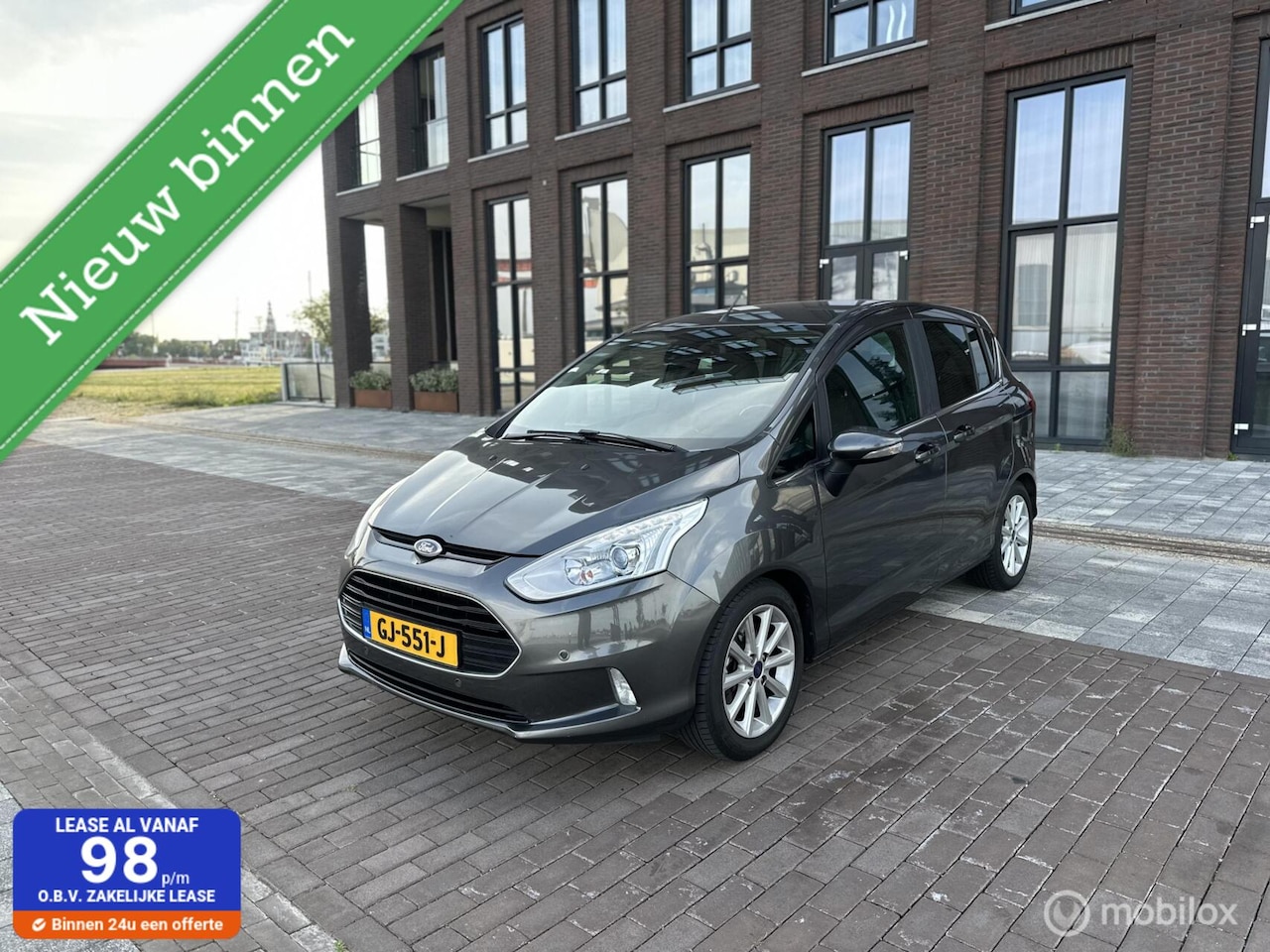 Ford B-Max - 1.0 EcoBoost Titanium Navi Clima Cruise NAP ! - AutoWereld.nl