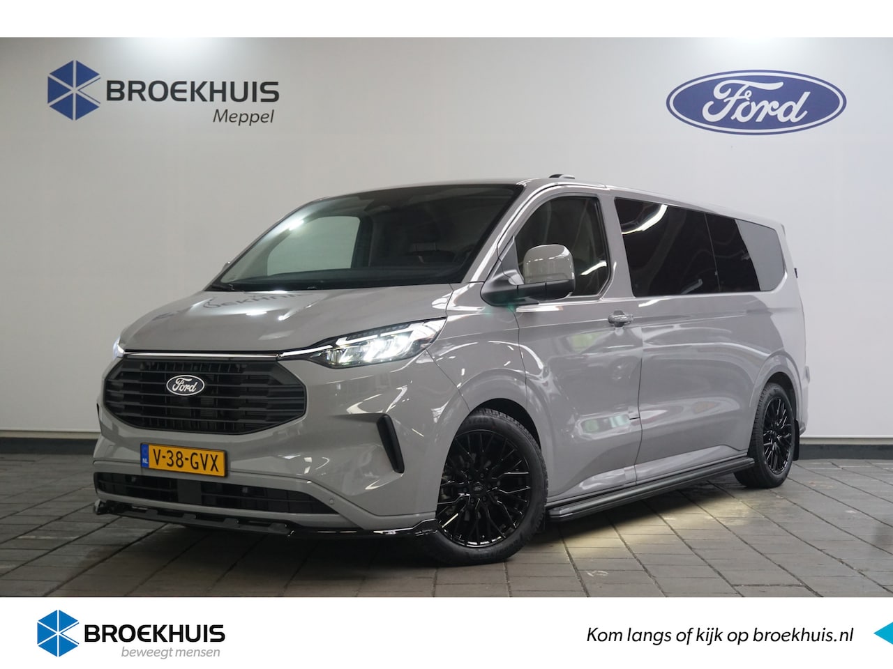 Ford Transit Custom - 320 2.0 TDCI Automaat L2H1 Limited | | Black Edition! | Driver Assistent Pack Premium | 19 - AutoWereld.nl