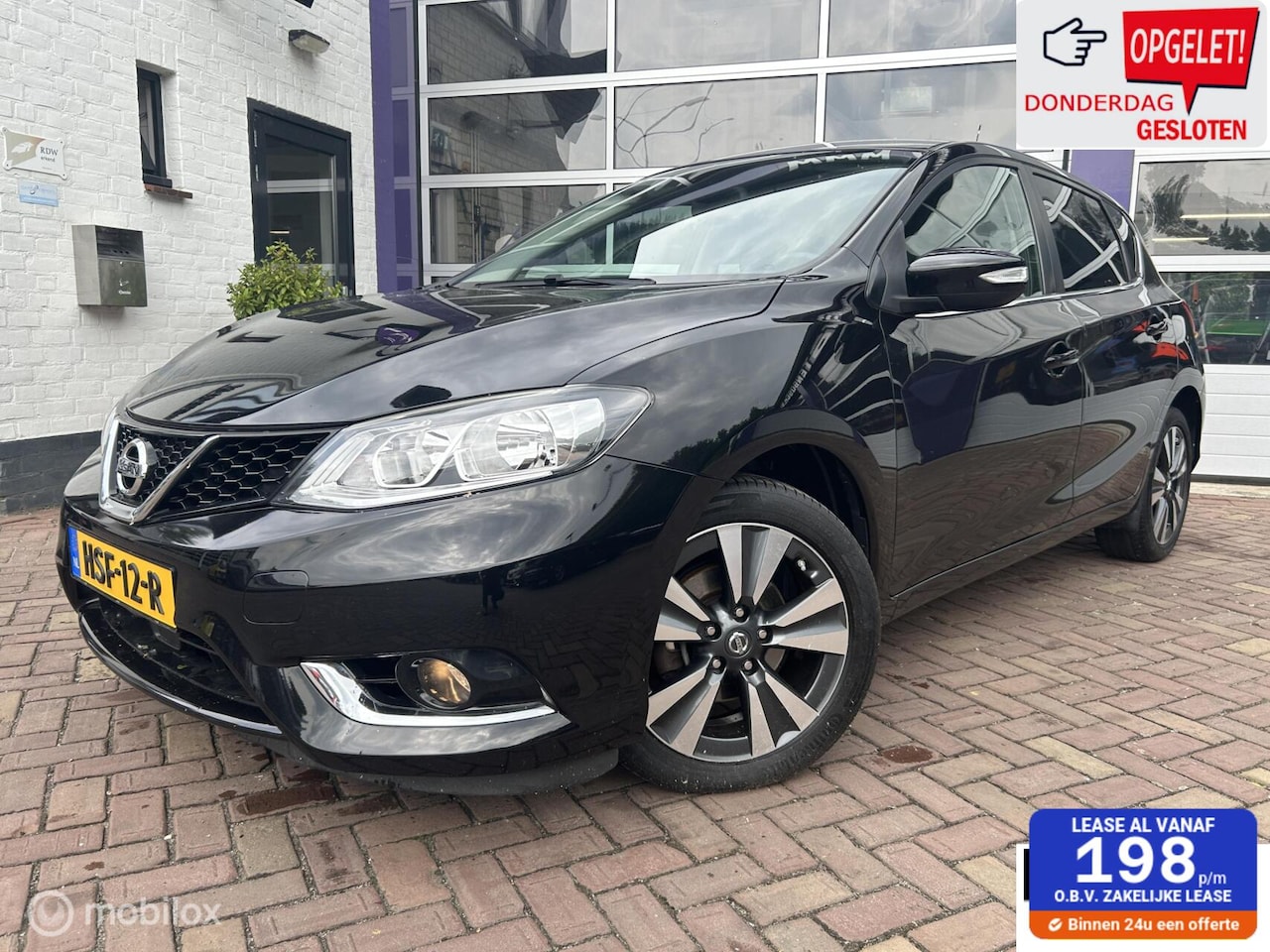 Nissan Pulsar - 1.2 DIG-T Business Edition * AUTOMAAT * AIRCO - AutoWereld.nl