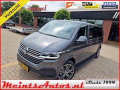 Volkswagen Transporter Caravelle - T6.1 2.0 TDI 204Pk 32 DC LEDER Dubbele Cabine DSG L2H1 DIG. COCKPIT ADAPT. CRUISE, LED, 2x