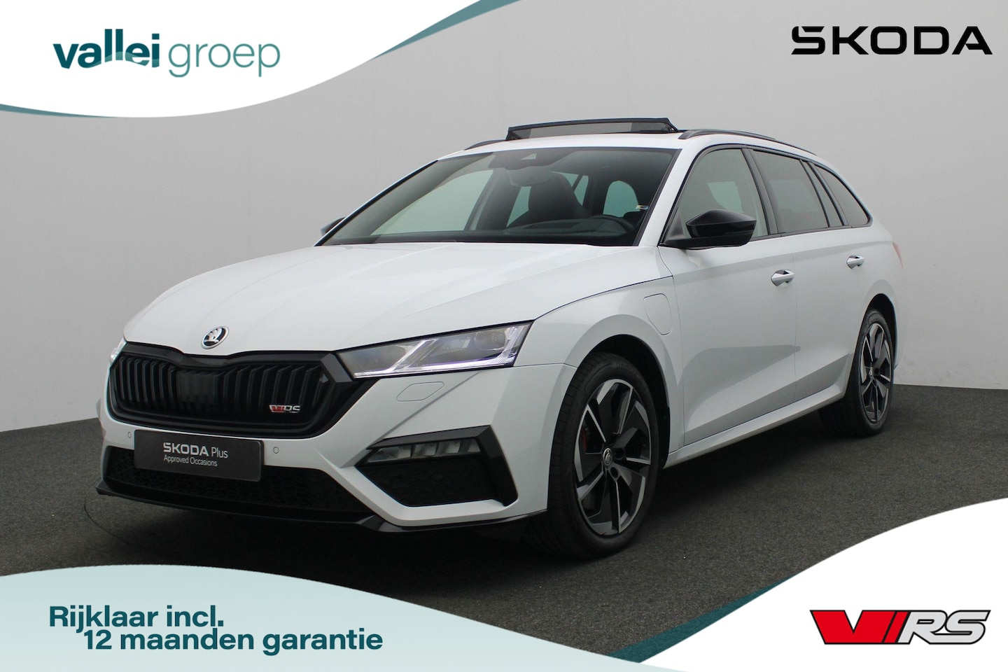 Skoda Octavia Combi - 1.4 TSI RS 245 pk DSG iV PHEV Business | Panoramdak | Matrix LED | Adaptief sportonderstel - AutoWereld.nl