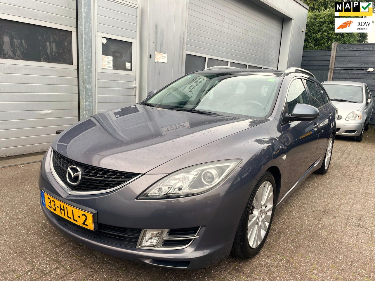 Mazda 6 Sportbreak - 2.0 S-VT Touring-Leder-Clima-Cruise-APK - AutoWereld.nl