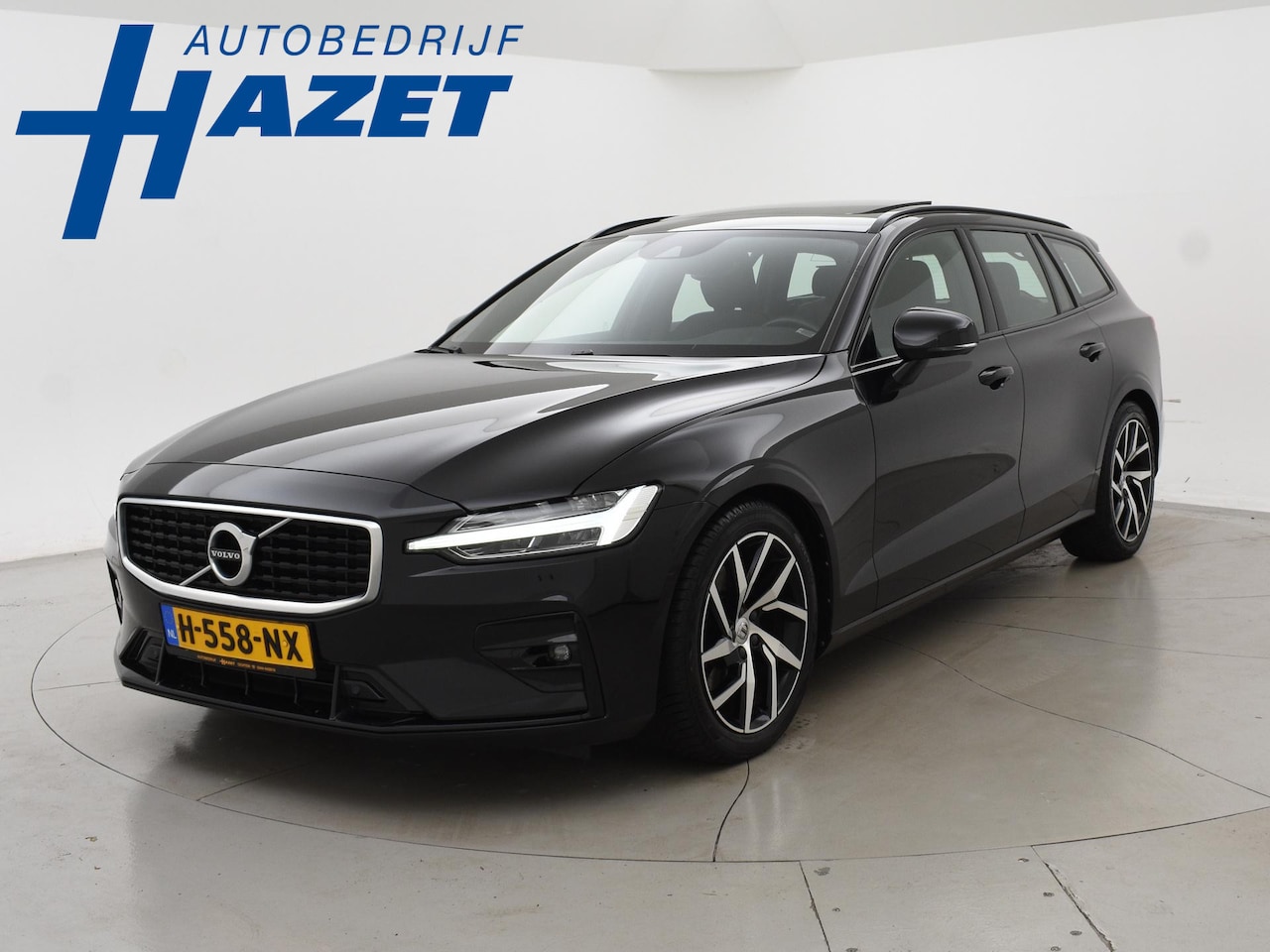 Volvo V60 - 2.0 T4 190 PK R-DESIGN + PANORAMADAK | WEGKL. TREKHAAK | STUURVERW. | ADAPTIVE CRUISE CONT - AutoWereld.nl