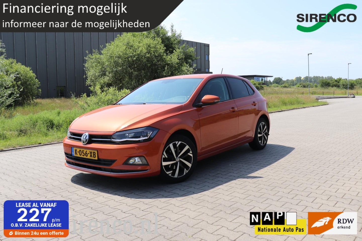 Volkswagen Polo - 1.0 TSI Highline nieuw model stoelverwarming adaptive cruise & climate control android aut - AutoWereld.nl