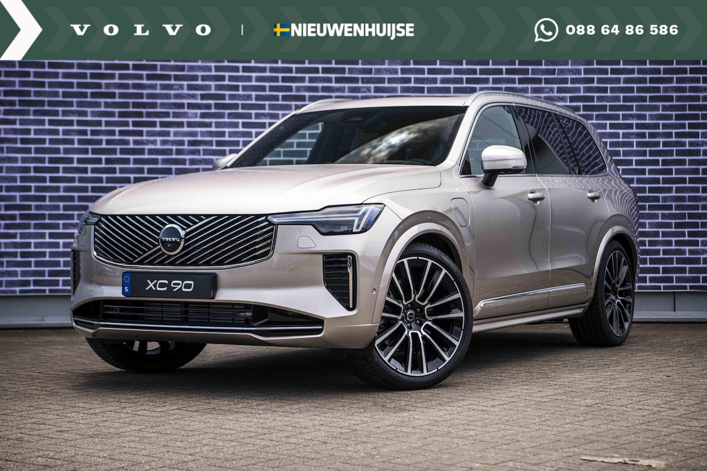 Volvo XC90 - 2.0 T8 Plug-in hybrid AWD Ultra Bright | Nieuw Model | Facelift | 2025 | Full Option | Bow - AutoWereld.nl