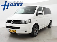 Volkswagen Transporter - 2.0 TDI L1H1 6-PERS. DUBBEL CABINE + 18 INCH | AIRCO | CRUISE | TREKHAAK