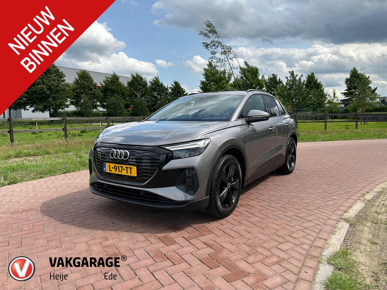Audi Q4 e-tron - 40 Launch edition 77 kWh | Waterpomp | Black Optic | NL-Auto | - AutoWereld.nl