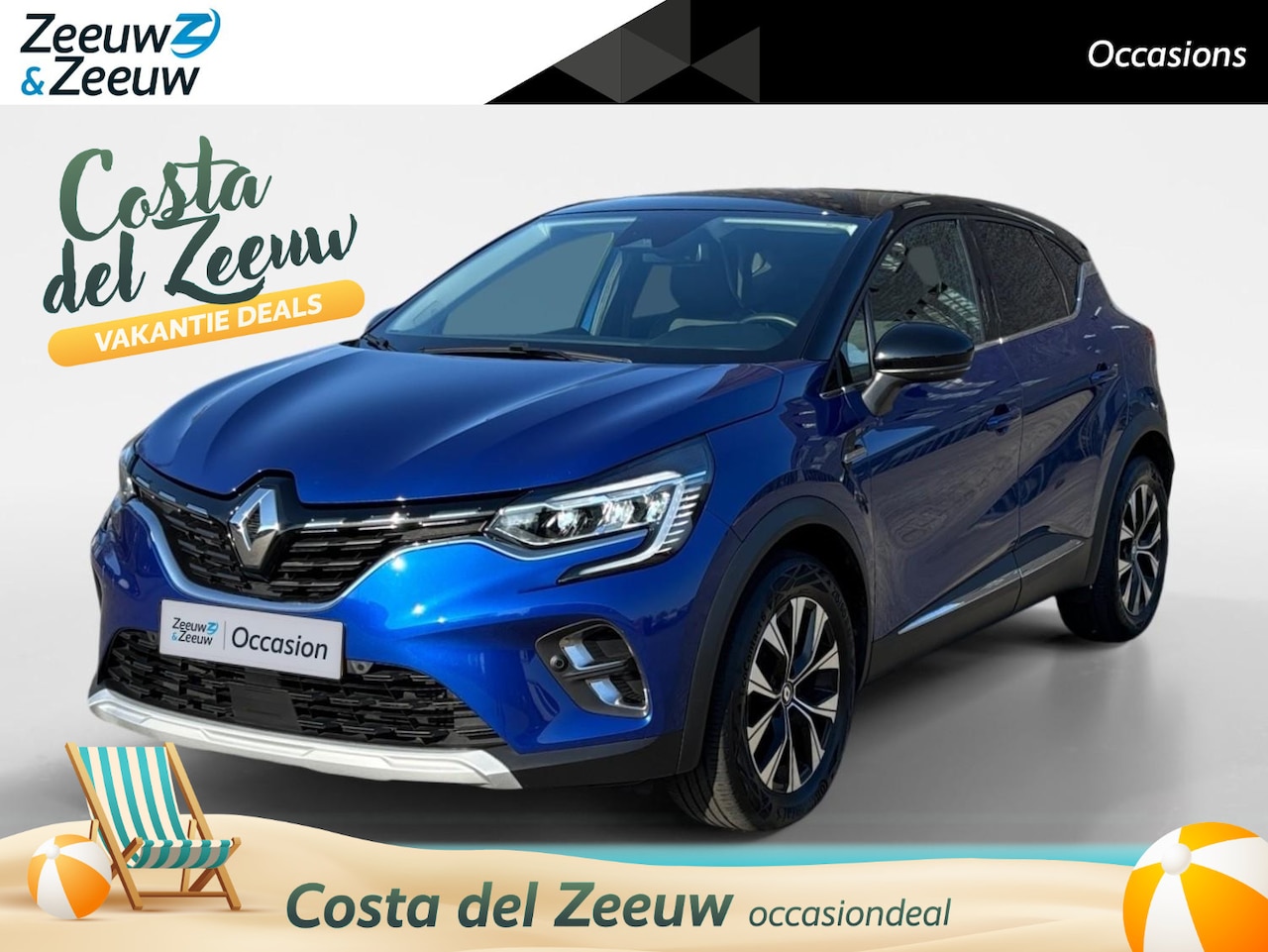Renault Captur - 160PK MHEV Techno Automaat | Navi | Camera | Parkeersensoren | Climate Control | Cruise Co - AutoWereld.nl