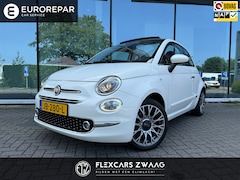 Fiat 500 C - 0.9 TwinAir Turbo Lounge - Navi - Climate - Org.NL - Lage km stand