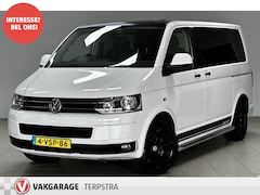 Volkswagen Transporter Multivan - 2.0 TDI L1H1 DC Highline Edition 25 MARGE/ D-Riem verv: 210.000 KM/ 180PK/ 2X Schuifdeur/