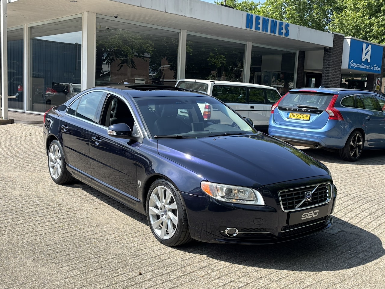 Volvo S80 - 3.0 T6 AWD Summum Ex. Koningshuis BTW voordeel €750,- Schuifdak Polestar - AutoWereld.nl