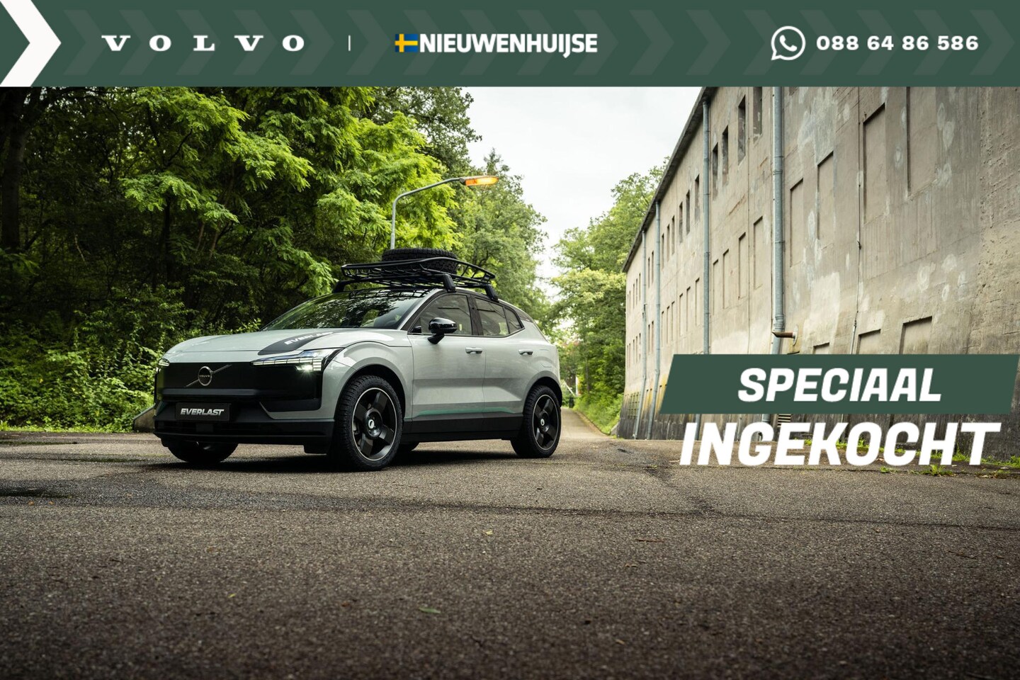 Volvo EX30 Cross Country - Extended Range Plus EVERLAST OUTLAND | EX30 Cross Country | 19" OFF ROAD velgen | Trekhaak - AutoWereld.nl